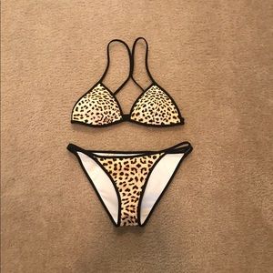 Victoria’s Secret Leopard print bikini!